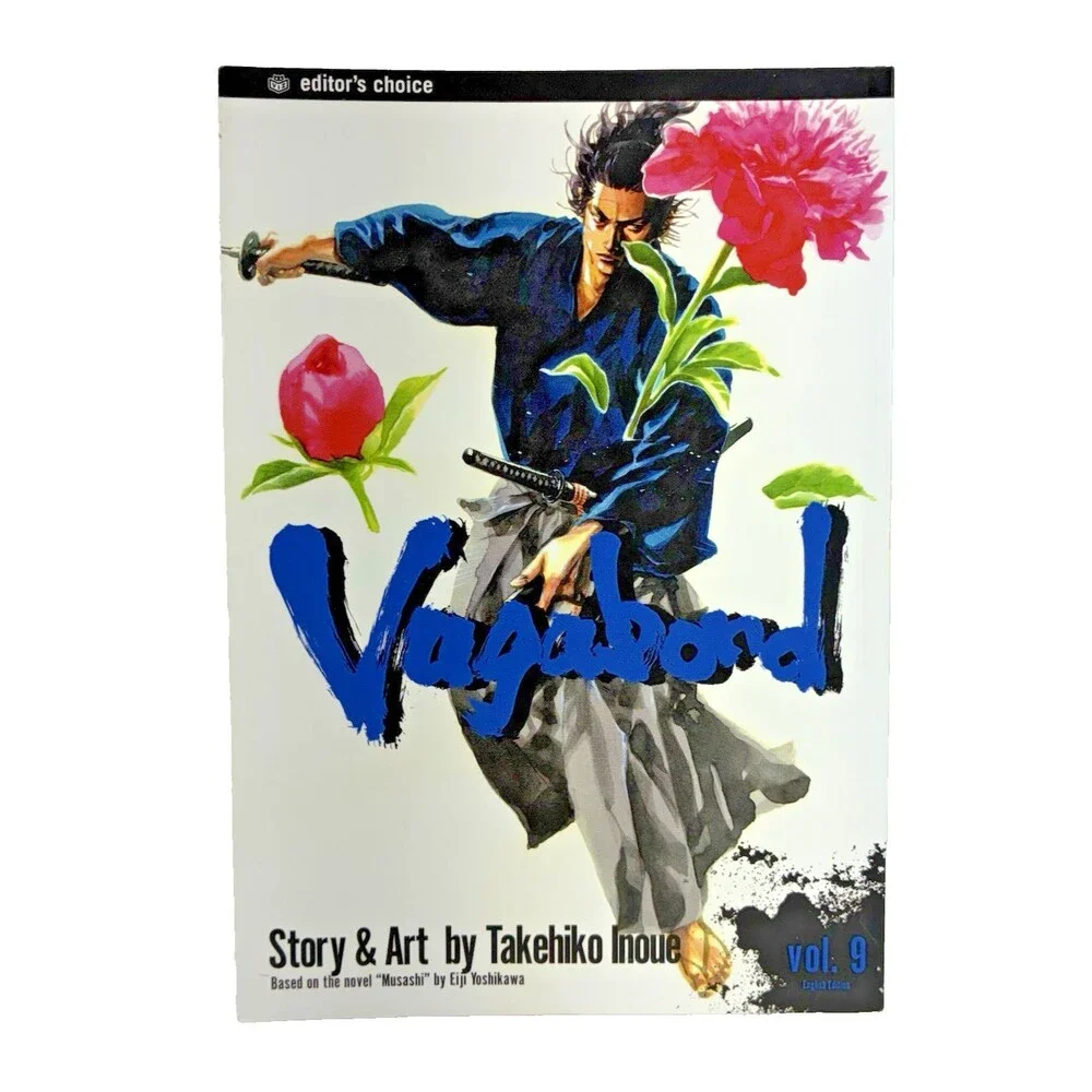 Vagabond Volume 9 by Takehiko Inoue First Printing 2004 Paperback Unread